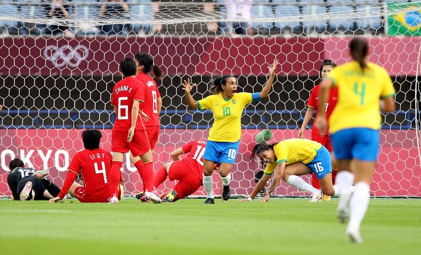 中国女足队vs巴西女足
